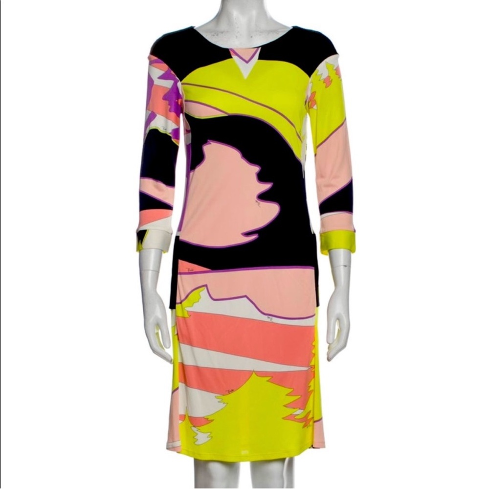 Emilio Pucci viscose dress size 8